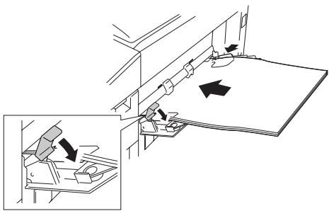 KONICA MINOLTA K7013 - Loading paper in bypass tray - 2