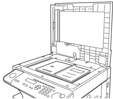KONICA MINOLTA K7013 - When setting the documents on the Platen glass - 1