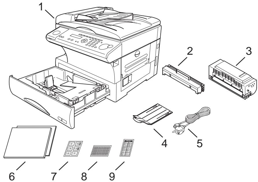 KONICA MINOLTA K7013 - Packaging contents - 1