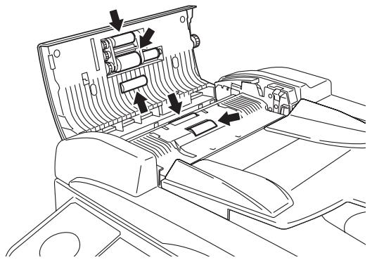 KONICA MINOLTA K7013 - Curing frequent jams in the ADF - 1