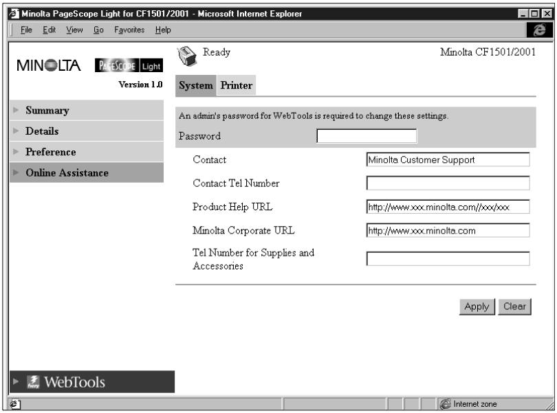 KONICA MINOLTA PSL Z5 X3E CF1501 2001 - Online Assistance - 1