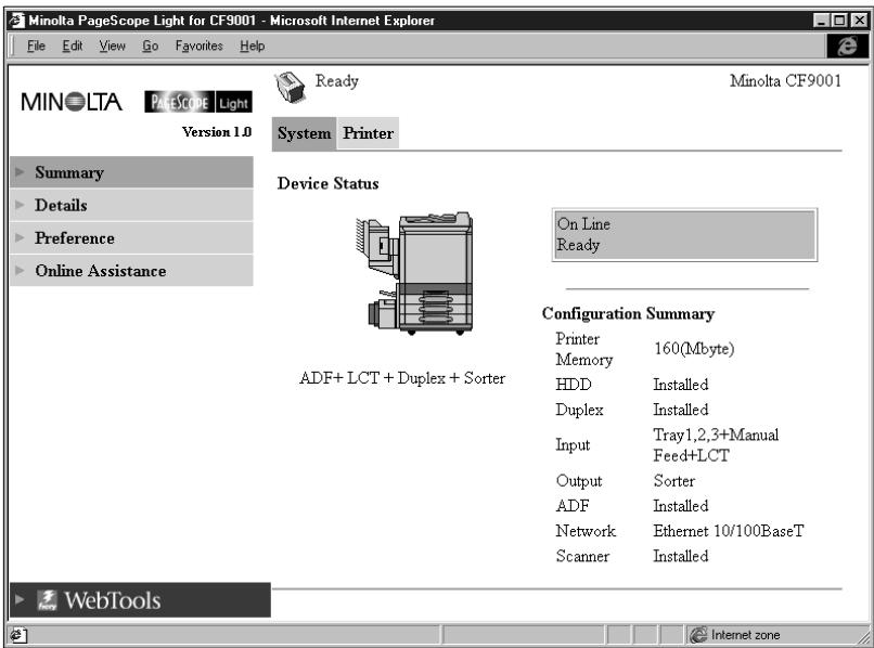 KONICA MINOLTA PSL Z5 X3E CF9001 - Summary - 1