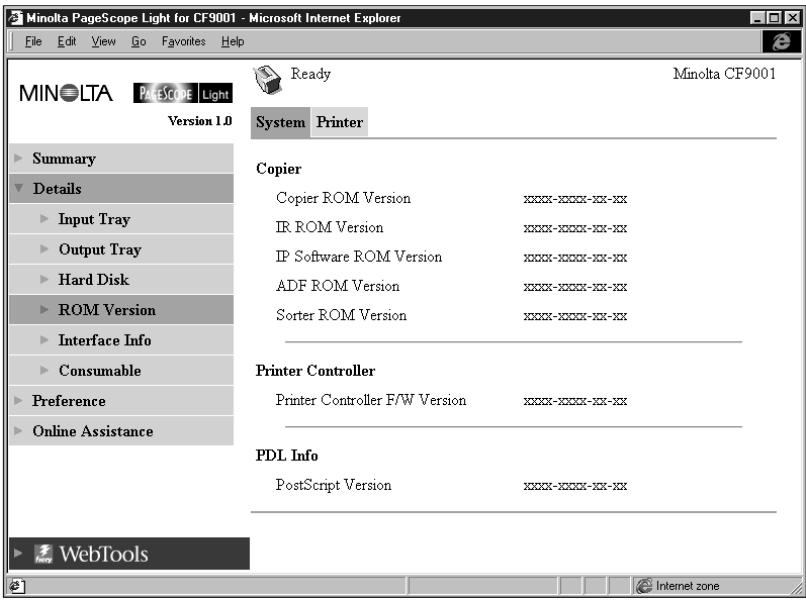 KONICA MINOLTA PSL Z5 X3E CF9001 - ROM Version - 1