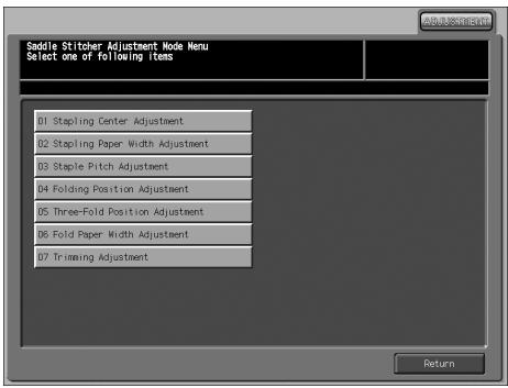 KONICA MINOLTA SD 501 - Folding Position Adjustment - 2