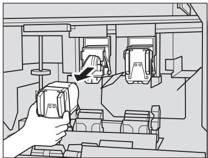 KONICA MINOLTA SD 501 - Remove the empty cartridge. - 1