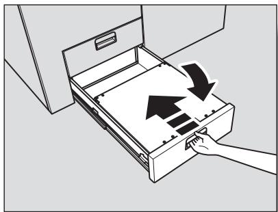 KONICA MINOLTA SD 501 - Close the top cover of the dust box, then return it to its original position. - 1