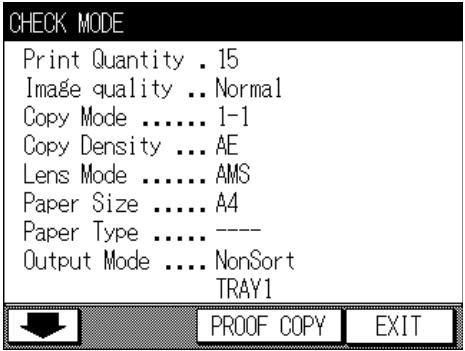 KONICA MINOLTA 7040 - Display Check Screen - 2