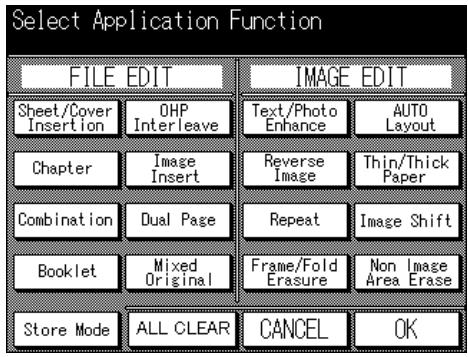 KONICA MINOLTA 7040 - Application Selection Screen - 2