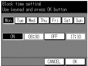 KONICA MINOLTA 7040 - Weekly Timer Copier ON/OFF Time Set [2] - 4