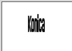 KONICA MINOLTA 7040 - Vertical/Horizontal Zoom - 15
