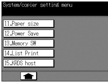 KONICA MINOLTA 7040 - Memory Switch [13] - 2