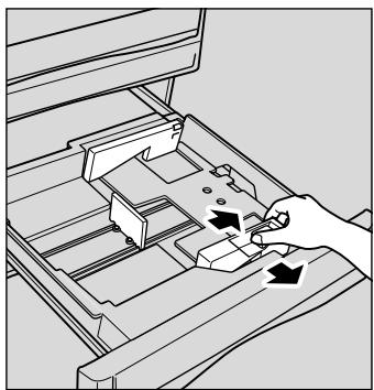 KONICA MINOLTA 7040 - Loading paper into the service-fixed tray - 1
