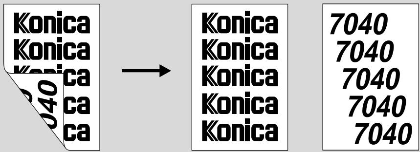 KONICA MINOLTA 7040 - 2▶1 Copying - 1