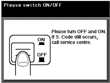 KONICA MINOLTA 7040 - Power OFF/ON Screen - 1