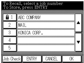 KONICA MINOLTA 7040 - JOB RECALL - 3