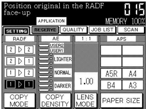 KONICA MINOLTA 7040 - CHECK MODE \* can be changed - 2