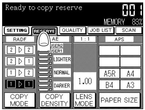 KONICA MINOLTA 7040 - Set Reserve Job - 1