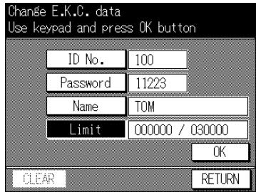 KONICA MINOLTA 7040 - Change EKC Data [1] - 7