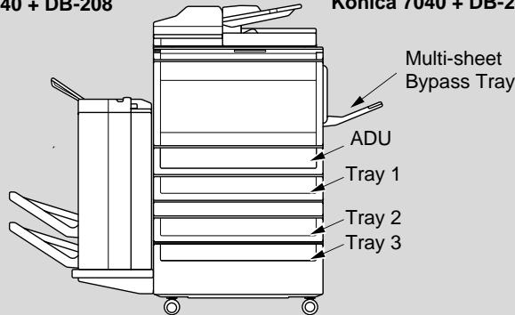 KONICA MINOLTA 7040 - Paper Out Indication - 5