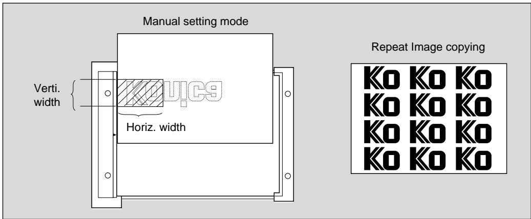 KONICA MINOLTA 7040 - Place Original(s) on the platen glass ...FACE DOWN Manual Setting mode - 1