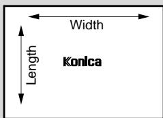 KONICA MINOLTA 7040 - Vertical/Horizontal Zoom - 7