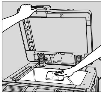 KONICA MINOLTA 7040 - Clean the Platen Glass - 1