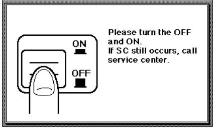 KONICA MINOLTA 7040 - Power OFF/ON Screen - 1