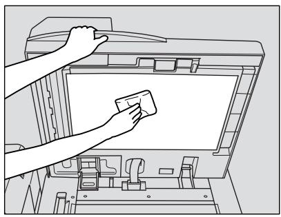 KONICA MINOLTA 7255 - Cleaning the RADF Platen Guide Cover - 1