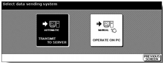 KONICA MINOLTA 7255 - FOR DETAILS: Change Data Sending System Screen - 1