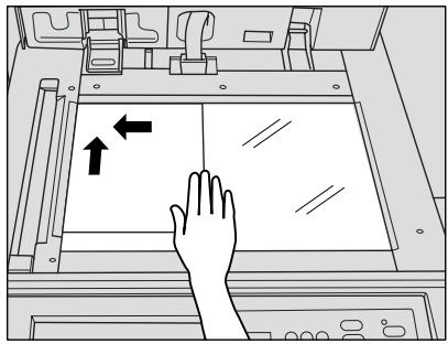 KONICA MINOLTA 7255 - Raise the document feeder. - 1