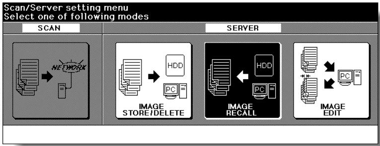 KONICA MINOLTA 7255 - ③ Image Recall mode - 1