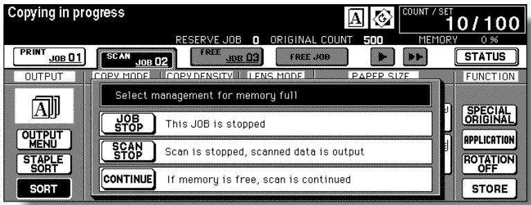 KONICA MINOLTA 7255 - Memory Overflow in Reserve Job - 1