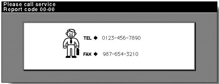 KONICA MINOLTA 7255 - When “Call for Service” Message Is Displayed - 1
