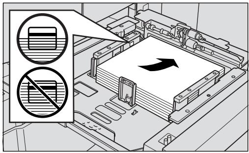KONICA MINOLTA 7255 - Place paper on the tray with the curl side turning up. - 1