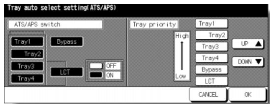 KONICA MINOLTA 7255 - [11] Tray Auto Select Setting - 3