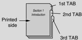 KONICA MINOLTA 7255 - Loading Tabbed Sheets in Multi-Sheet Bypass Tray - 2