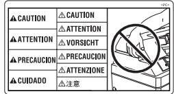 KONICA MINOLTA 7255 - CAUTION - 1