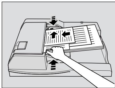 KONICA MINOLTA 7255 - Adjust paper guides. - 1