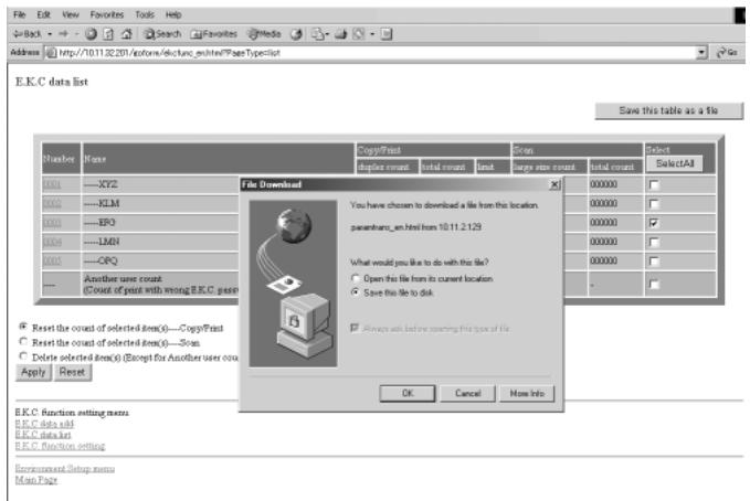 KONICA MINOLTA 7255 - DETAILS: Error Message - 2