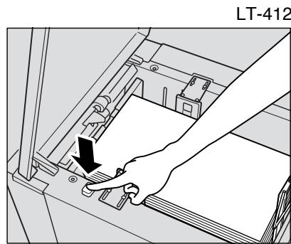 KONICA MINOLTA 7255 - Repeat the steps 2 and 3 until the bottom plate will not go down any more. - 2