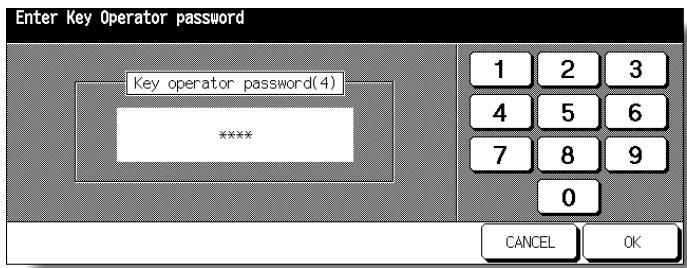 KONICA MINOLTA 7255 - To Display the Key Operator Mode Screen - 2