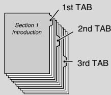 KONICA MINOLTA 7255 - Loading Tabbed Sheets in Multi-Sheet Bypass Tray - 3
