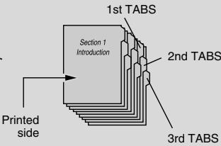 KONICA MINOLTA 7255 - Loading Tabbed Sheets in Multi-Sheet Bypass Tray - 5