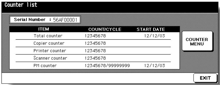 KONICA MINOLTA 7255 - To Check the PM Counter - 3