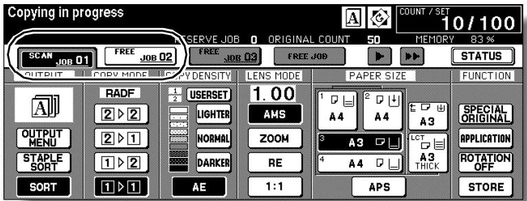 KONICA MINOLTA 7255 - Press [START] to start scanning/printing for the current job. - 1
