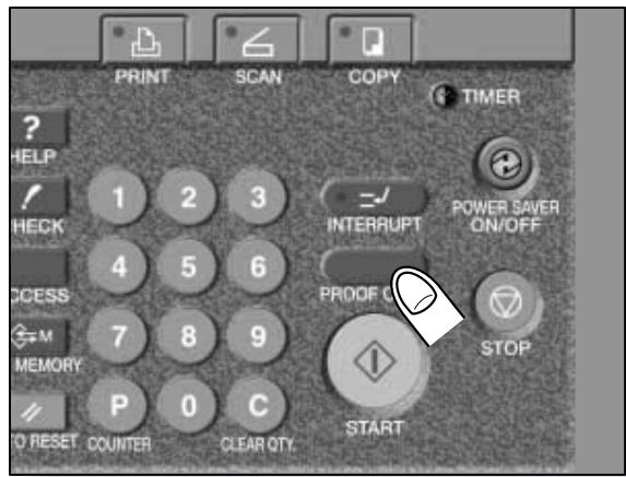 PRINT SCAN COPY TIMER ? HELP 1 2 3 HECK 4 5 6 ACCESS 7 8 9 M MEMORY P 0 C TO RESET. COUNTER CLEAR QTY. INTERRUPT POWER SAVER ON/OFF PROOF C STOP START