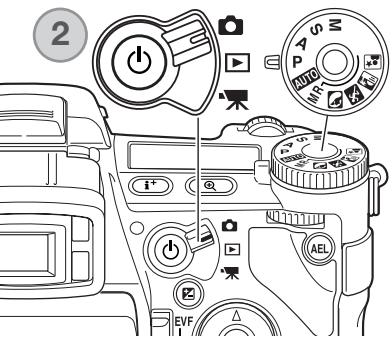 KONICA MINOLTA DIMAGE A2 - Setting the Camera to record Images Automatically - 1