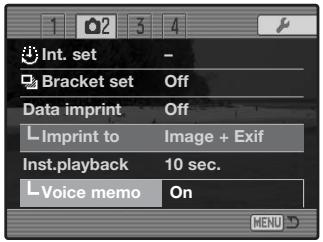 KONICA MINOLTA DIMAGE A2 - Voice Memo - 1