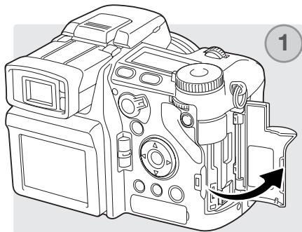 KONICA MINOLTA DIMAGE A2 - Inserting and Changing a Memory Card - 5