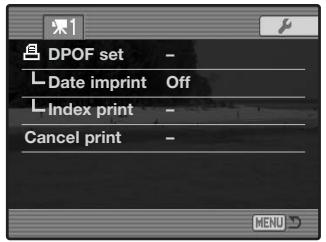 KONICA MINOLTA DIMAGE A2 - DPOF Setup - 1